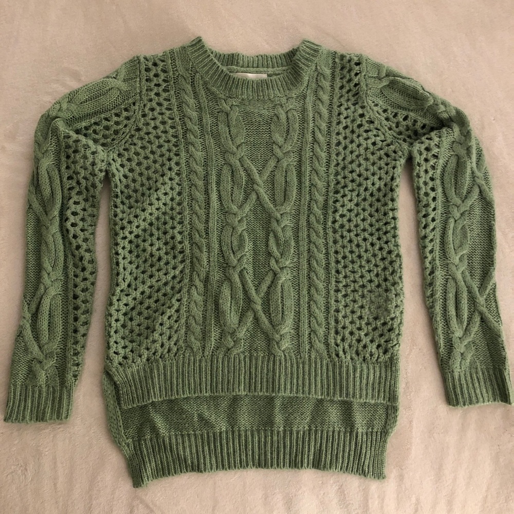 MM Couture green sweater (Small)